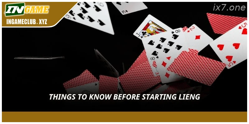 Lieng Online India rules before starting