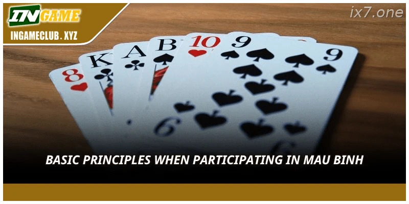 Mau Binh India 13 card arrangement rules