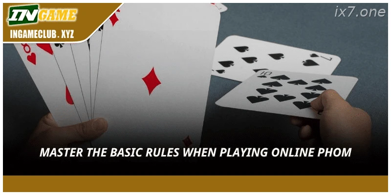 Phom Online India basic rules and meld guide