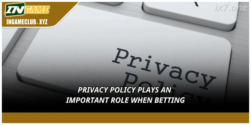 IX7 India privacy policy and player data protection