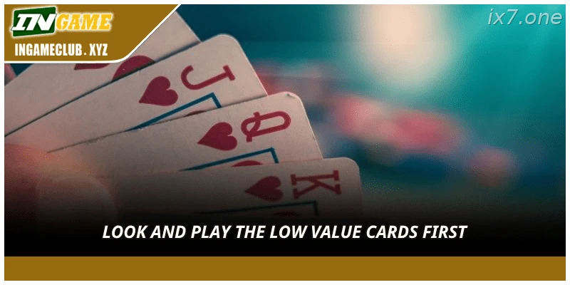 Tien Len Dem La India tips for low cards and timing