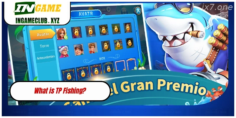 TP Fishing India fish shooting game lobby and target control